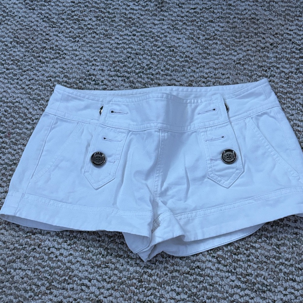 Express White Women's Cargo Shorts